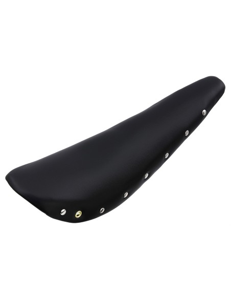 20 Banana Saddle Vinyl Eyelet Black.
